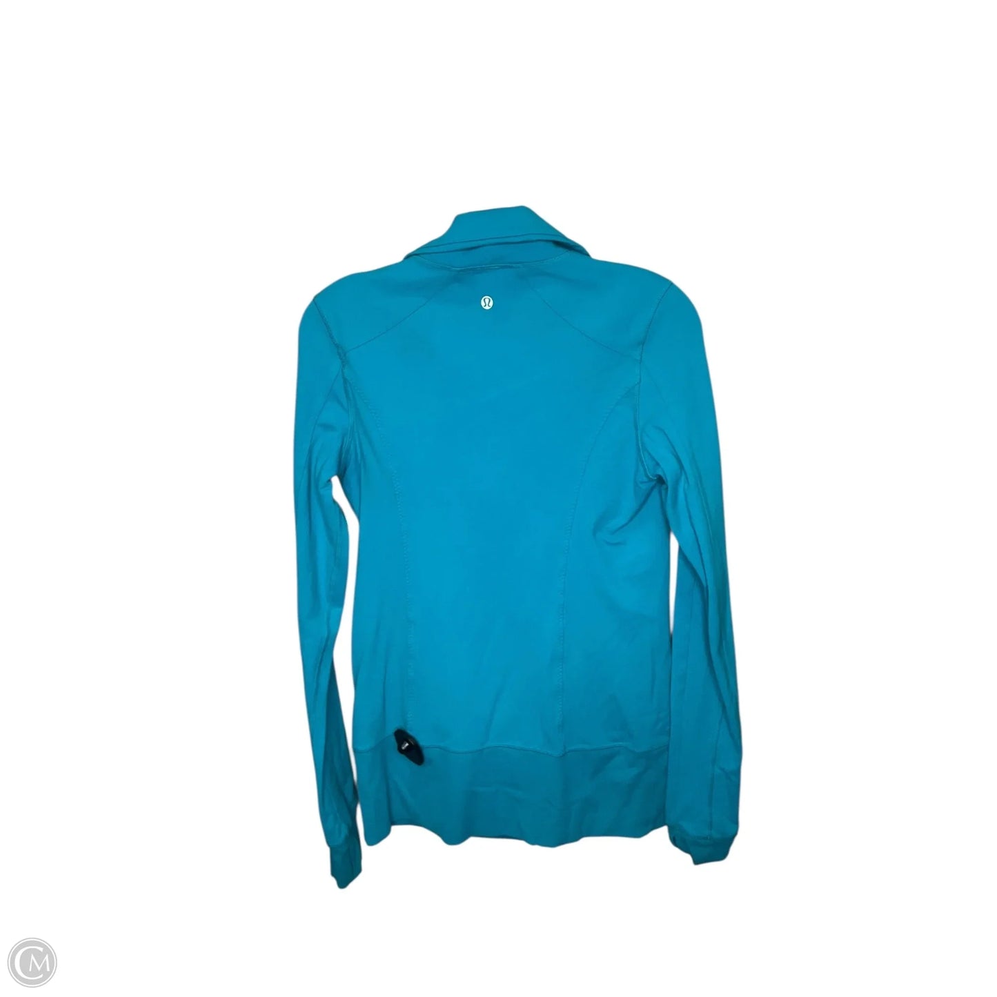 Athletic Jacket By Lululemon In Blue, Size: 8