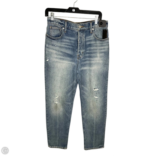 Jeans Straight By Lucky Brand In Blue Denim, Size: 8