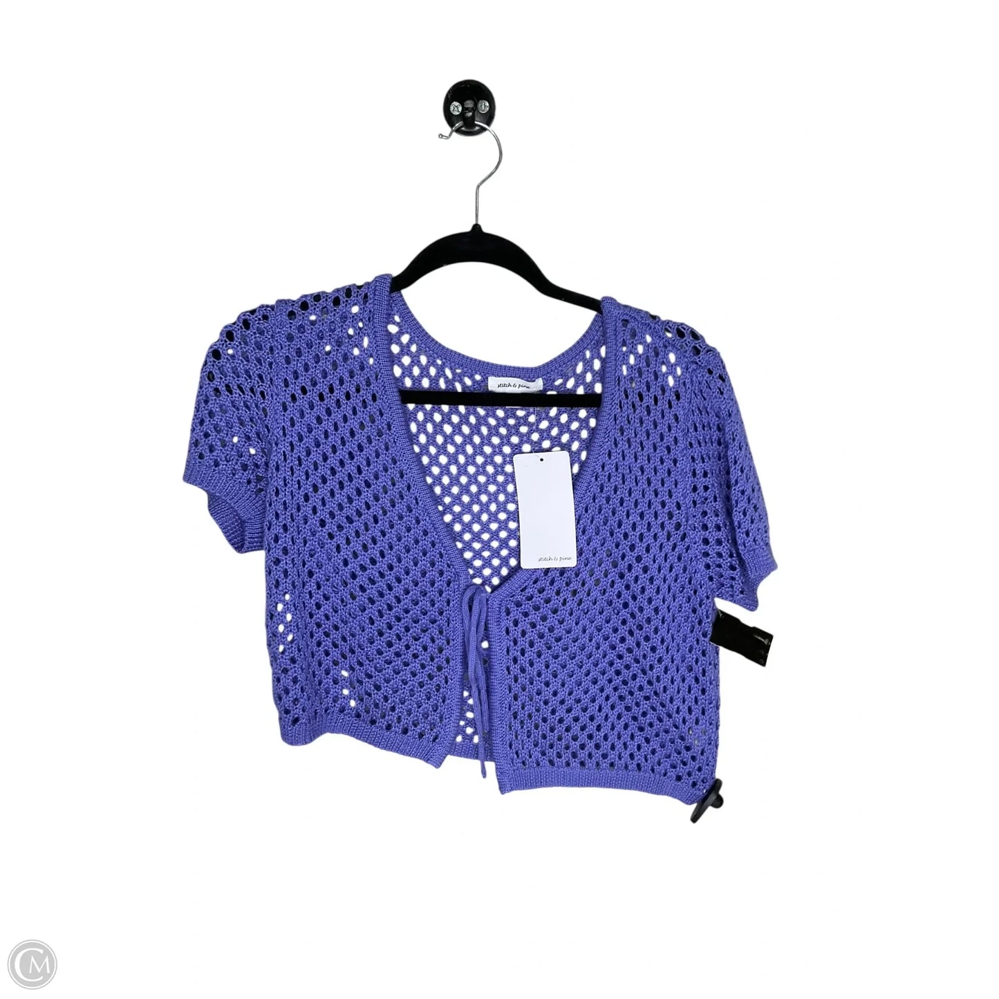 Top Short Sleeve By Clothes Mentor In Blue, Size: Xl