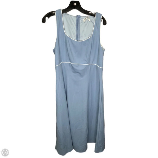 Dress Casual Midi By Grace Karin In Blue, Size: L