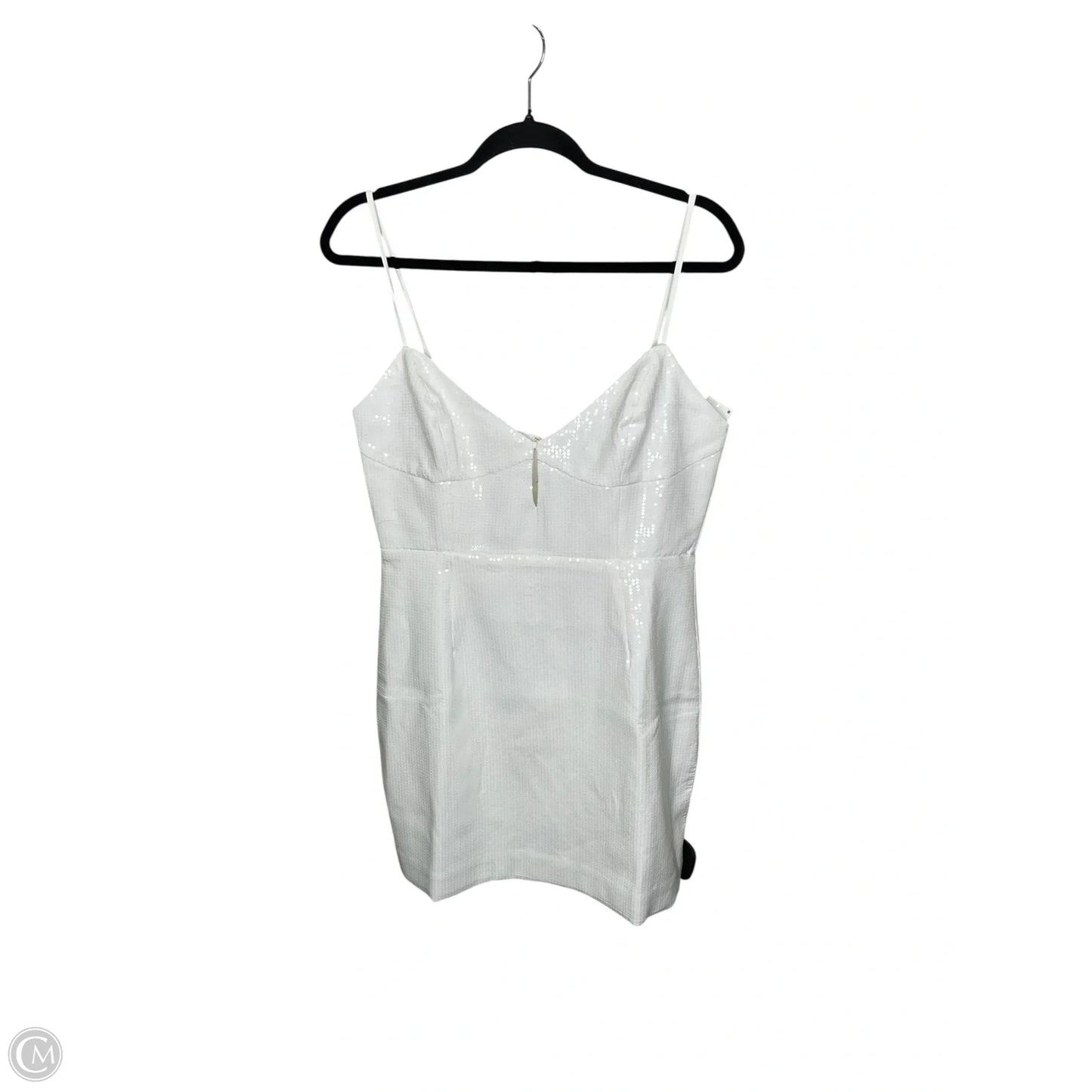 Dress Party Short By Clothes Mentor In White, Size: L