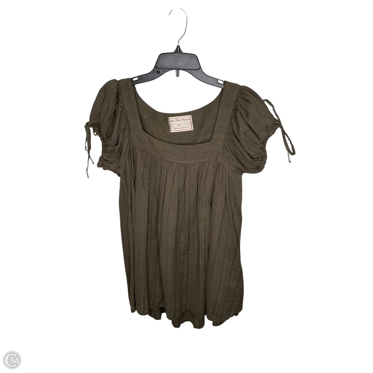 Tunic Short Sleeve By We The Free In Green, Size: Xs