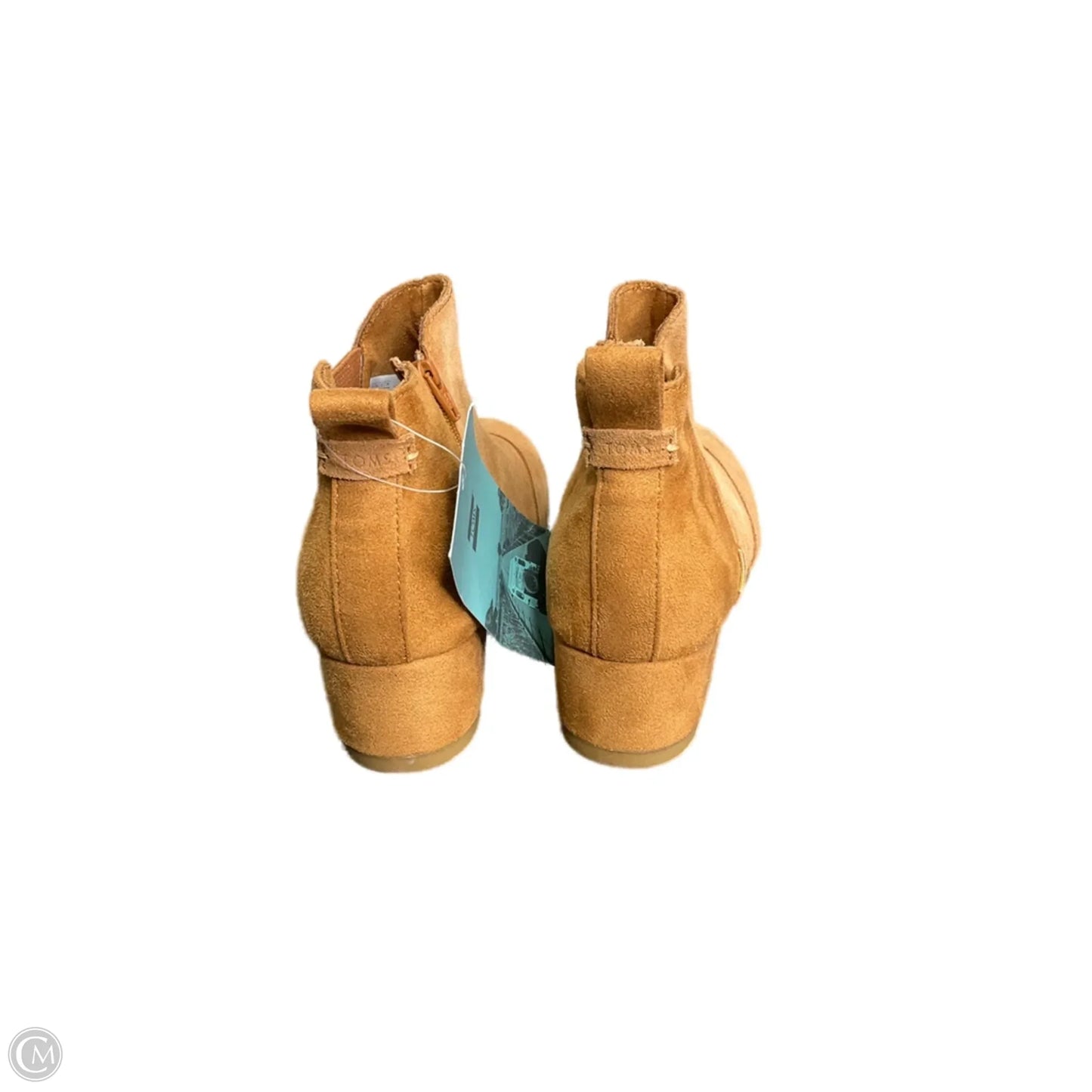 Boots Ankle Heels By Toms In Brown, Size: 5.5