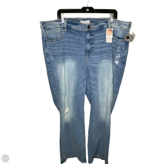 Jeans Boot Cut By Lane Bryant In Blue Denim, Size: 24