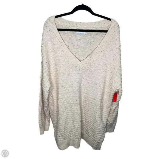 Sweater By Old Navy In Cream, Size: 1x