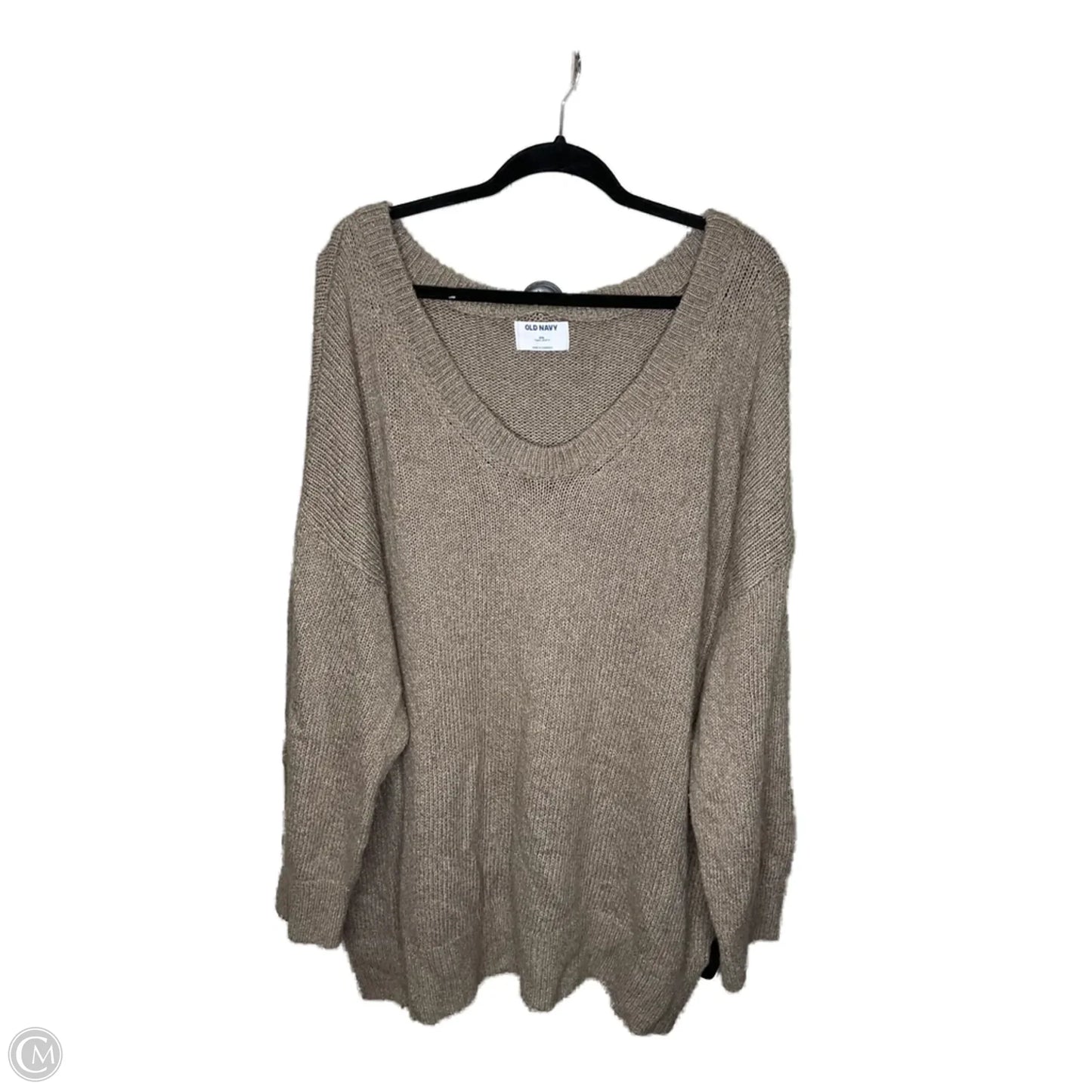 Sweater By Old Navy In Brown, Size: 1x