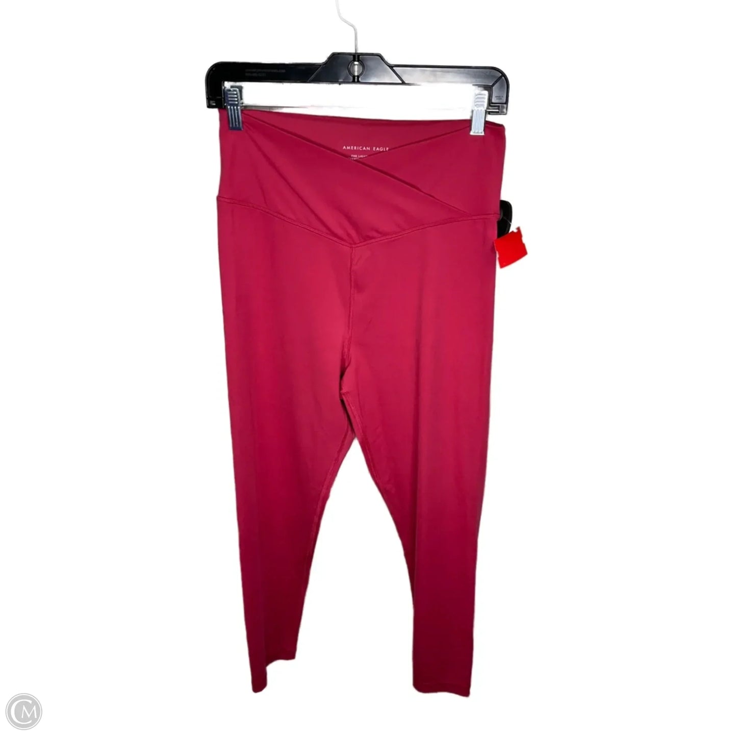 Athletic Leggings By American Eagle In Pink, Size: L