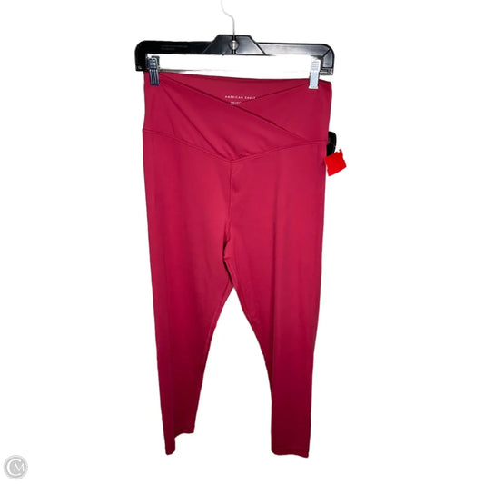 Athletic Leggings By American Eagle In Pink, Size: L