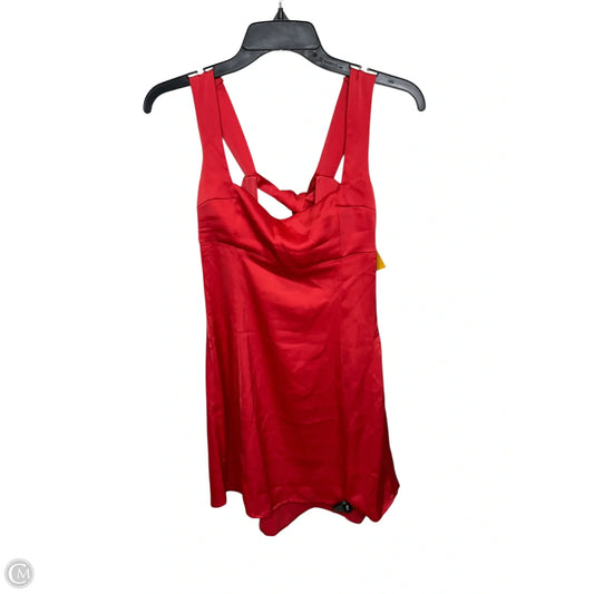 Dress Party Short By Urban Outfitters In Red, Size: S