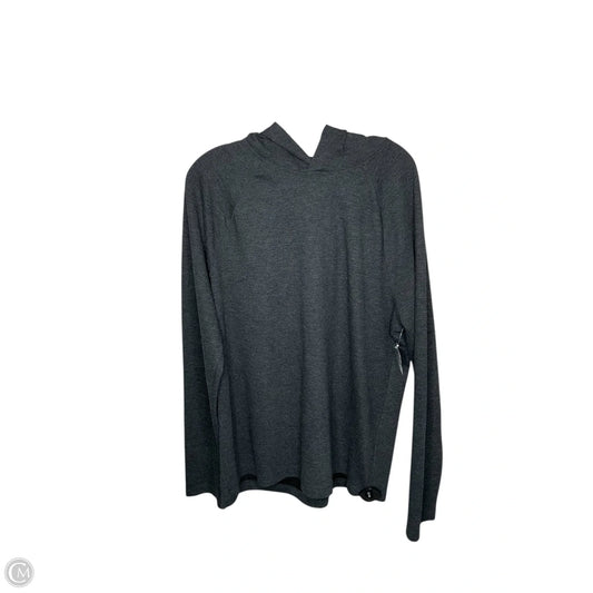 Athletic Jacket By Apt 9 In Grey, Size: Xl