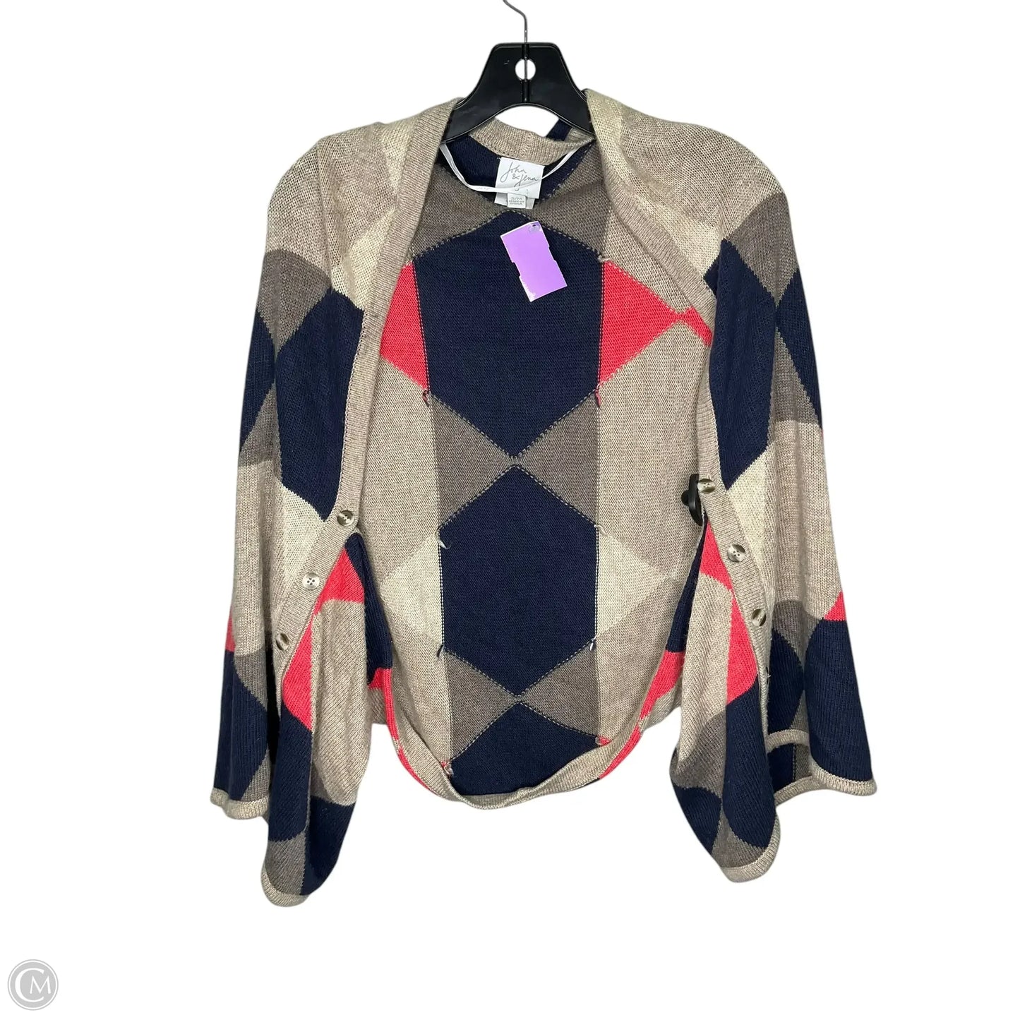 Cardigan By John + Jenn In Multi-colored, Size: S