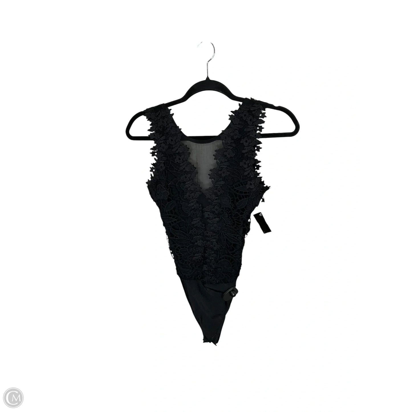 Bodysuit By Clothes Mentor In Black, Size: M