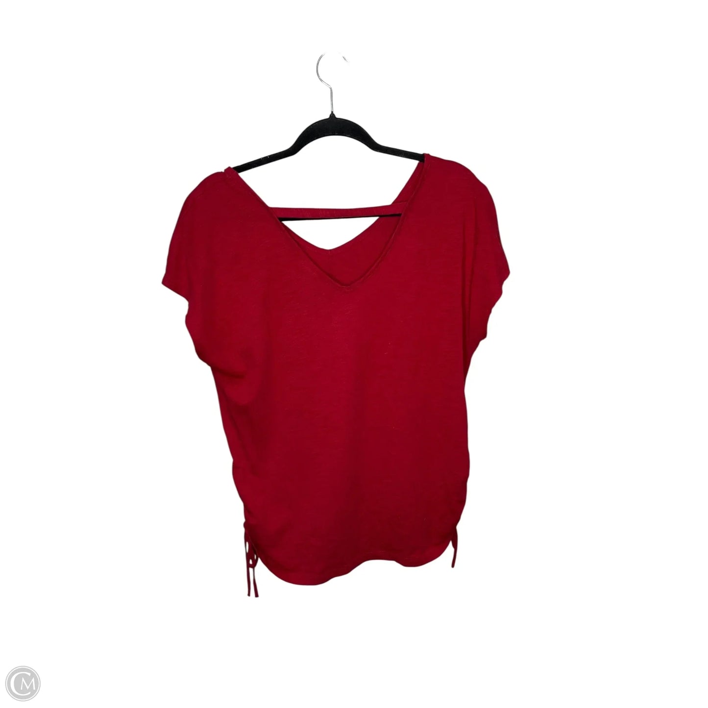 Top Short Sleeve By Clothes Mentor In Red, Size: Xl