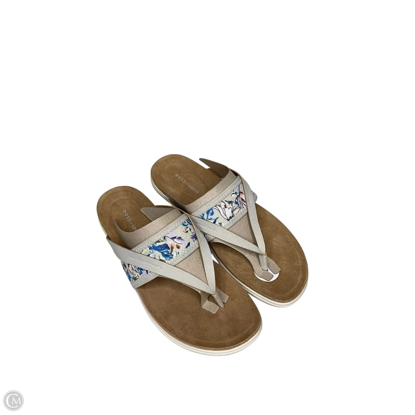 Sandals Flats By Easy Spirit In Brown, Size: 9