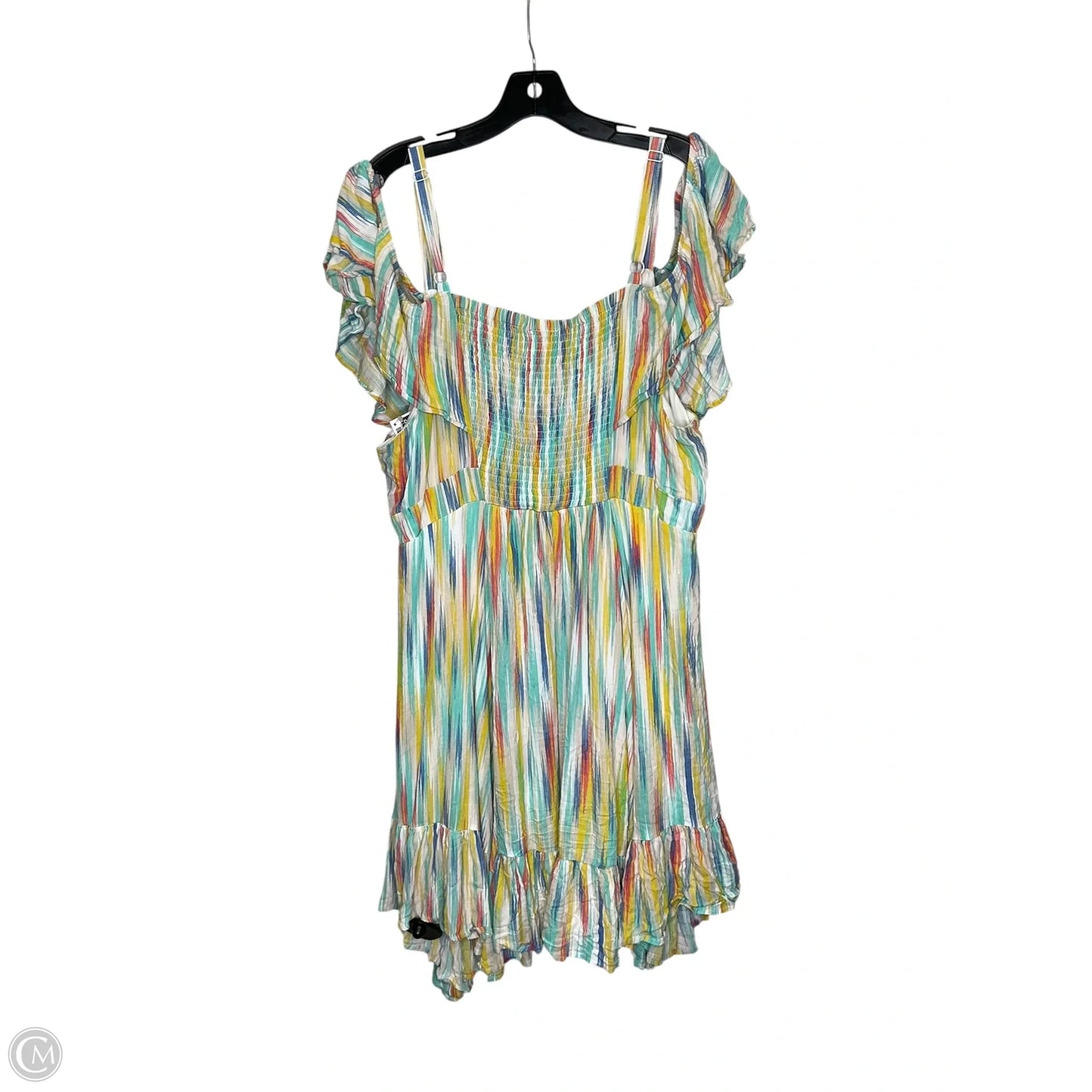 Dress Casual Midi By Torrid In Multi-colored, Size: 2x