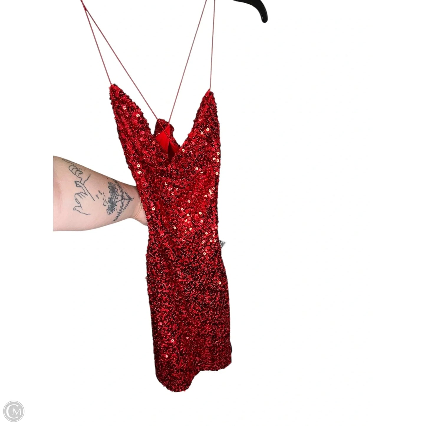 Dress Casual Short By Cmc In Red, Size: 0