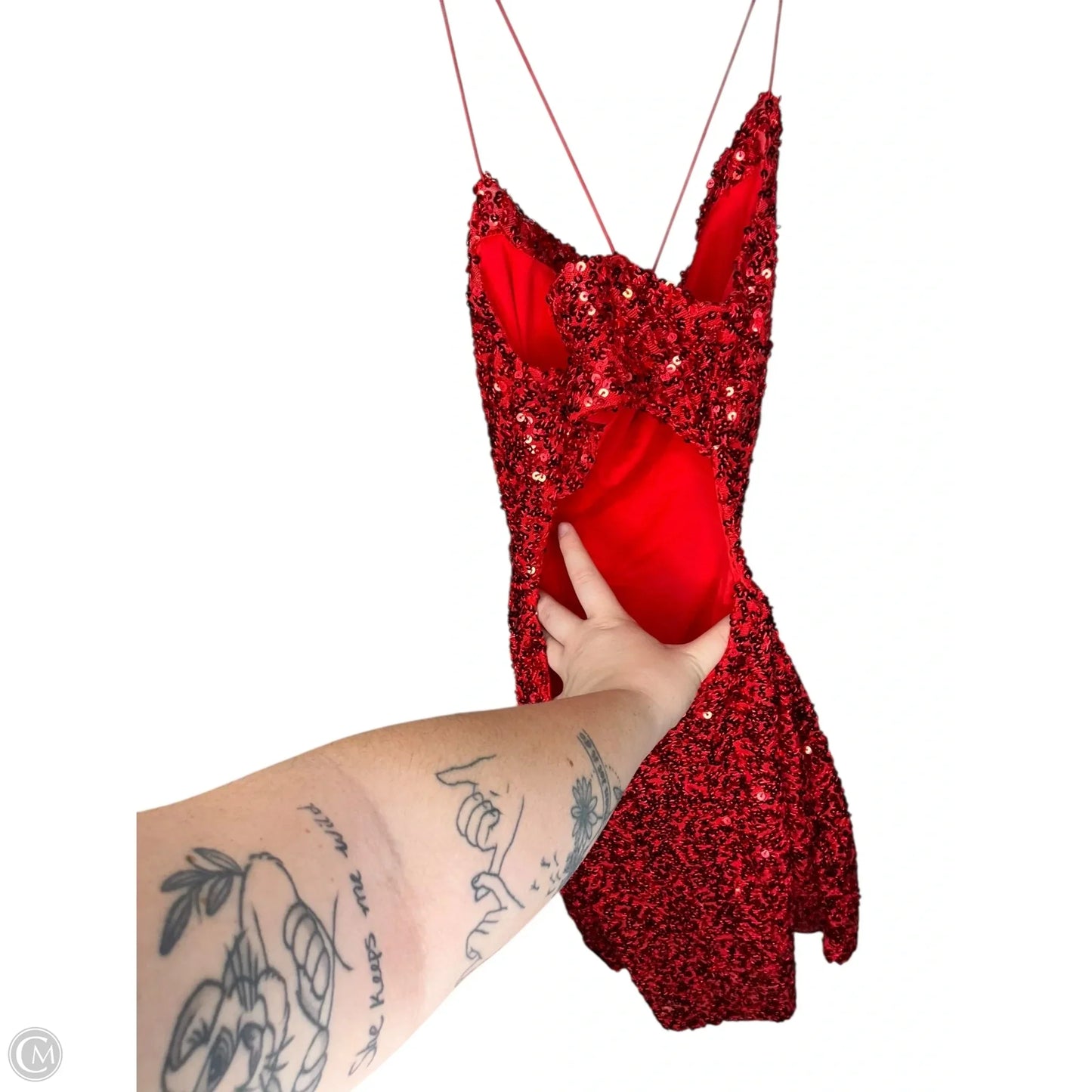 Dress Casual Short By Cmc In Red, Size: 0