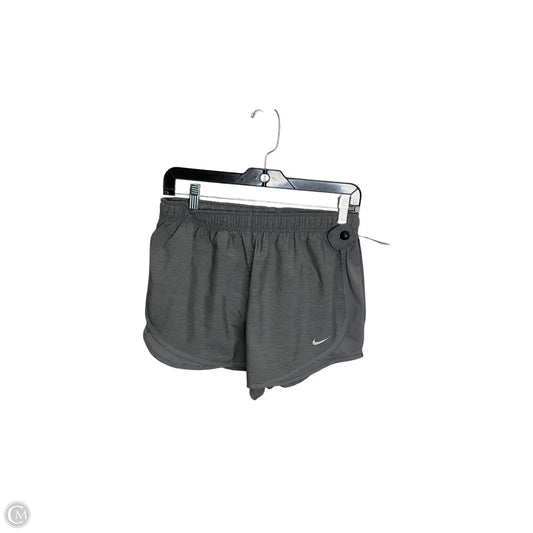 Athletic Shorts By Nike In Grey, Size: L