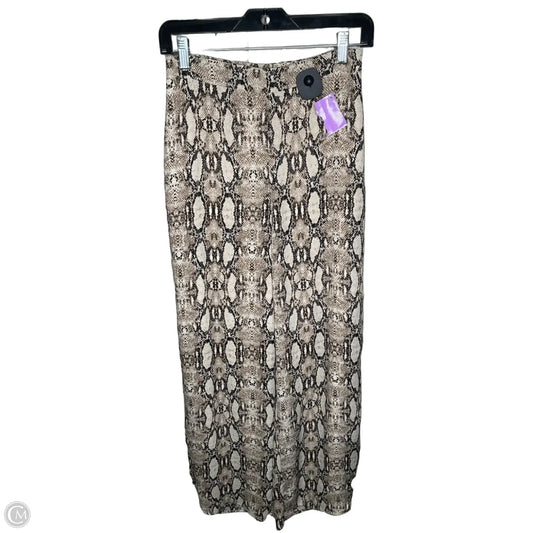 Pants Dress By Sage In Snakeskin Print, Size: S