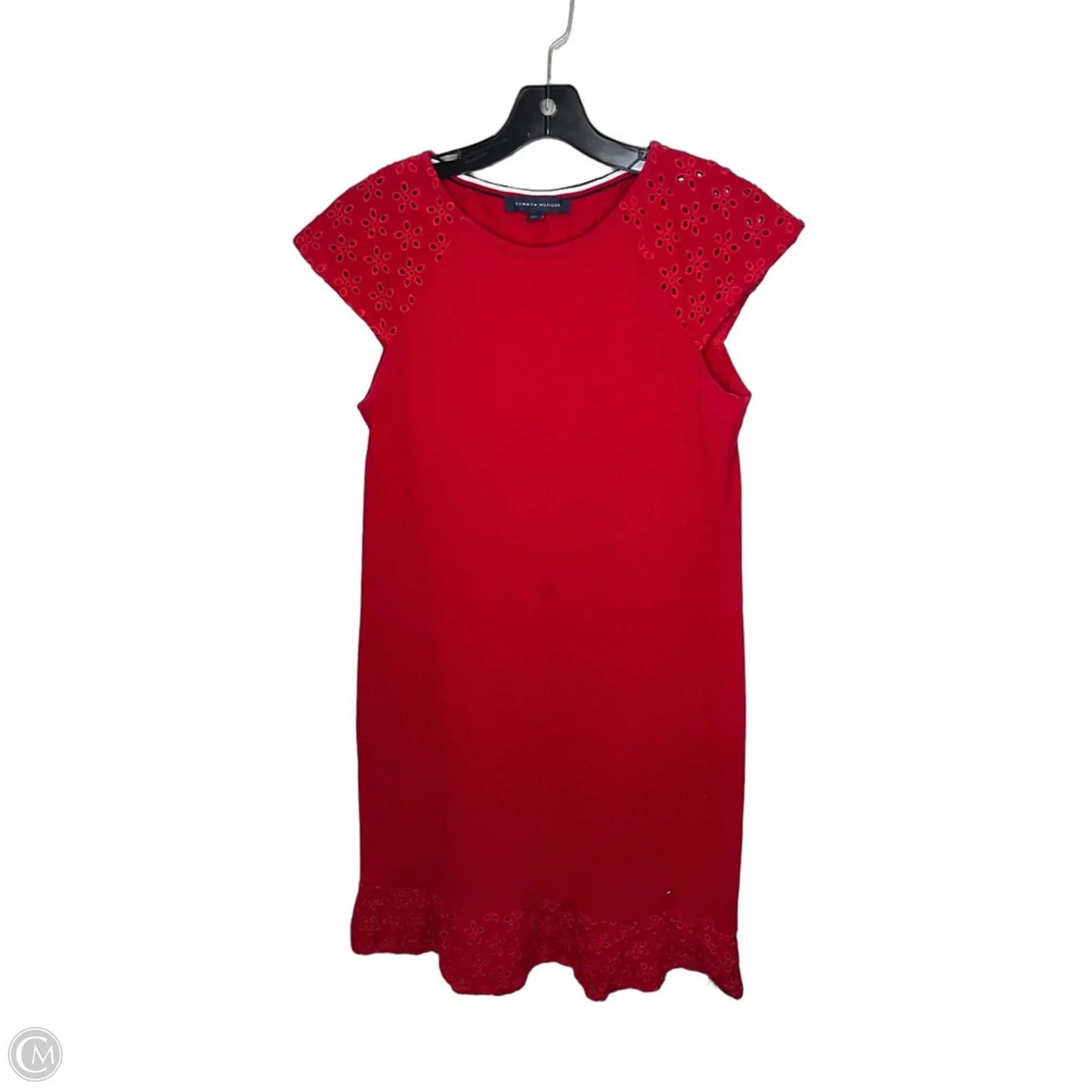Dress Casual Midi By Tommy Hilfiger In Red, Size: Sp
