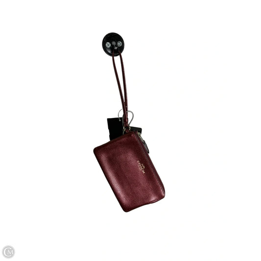 Wristlet Designer By Coach, Size: Small