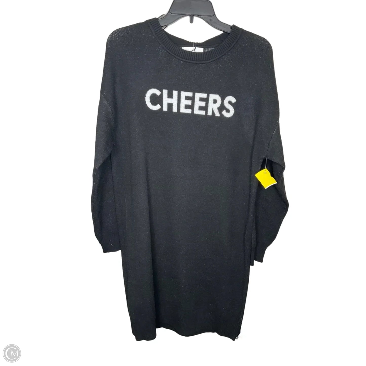 Dress Sweater By Olive And Oak In Black, Size: L