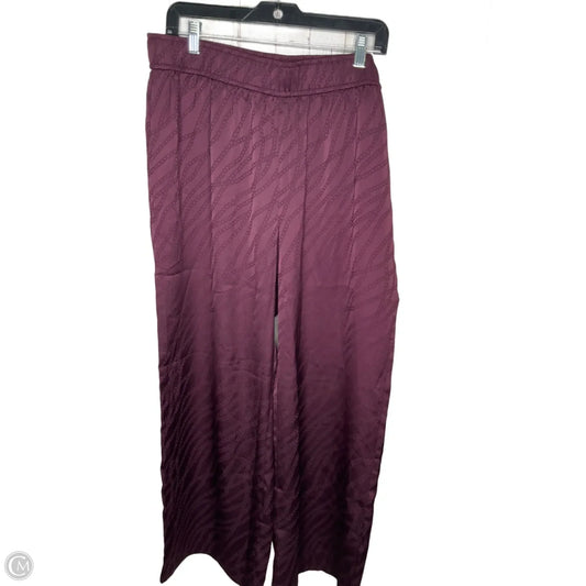 Pants Designer By Michael Kors In Maroon, Size: Xl