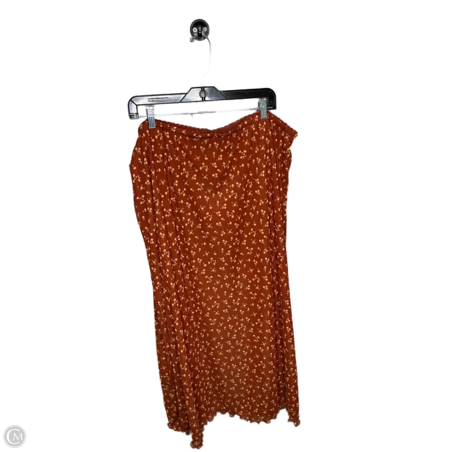 Skirt Maxi By Arula In Orange, Size: 3x