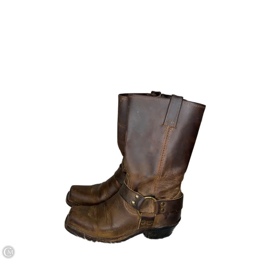 Boots Designer By Frye In Brown, Size: 6.5
