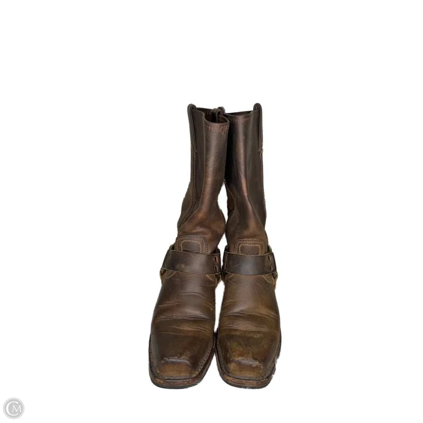 Boots Designer By Frye In Brown, Size: 6.5