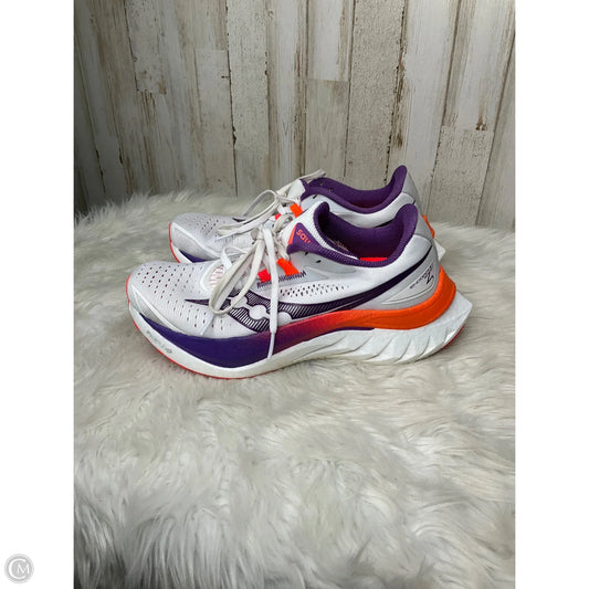 Shoes Athletic By Saucony In White, Size: 7.5