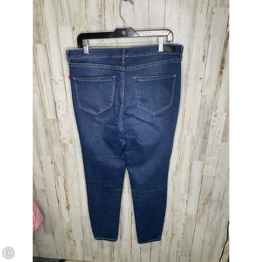 Jeans Skinny By Nicole Miller In Blue Denim, Size: 14