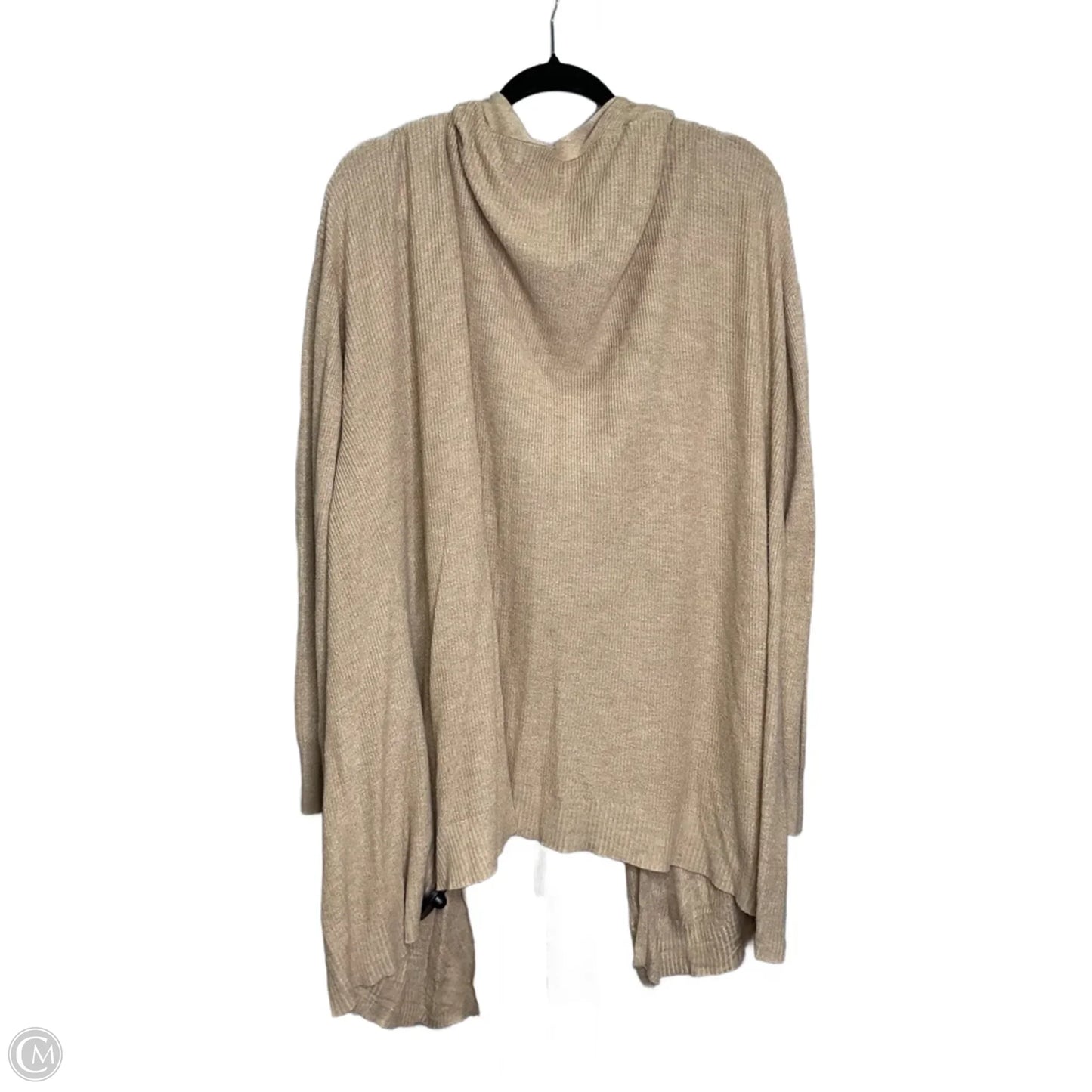 Cardigan By Ava & Viv In Tan, Size: 4x