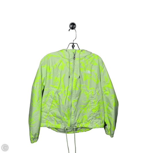 Athletic Jacket By The North Face In Yellow, Size: M