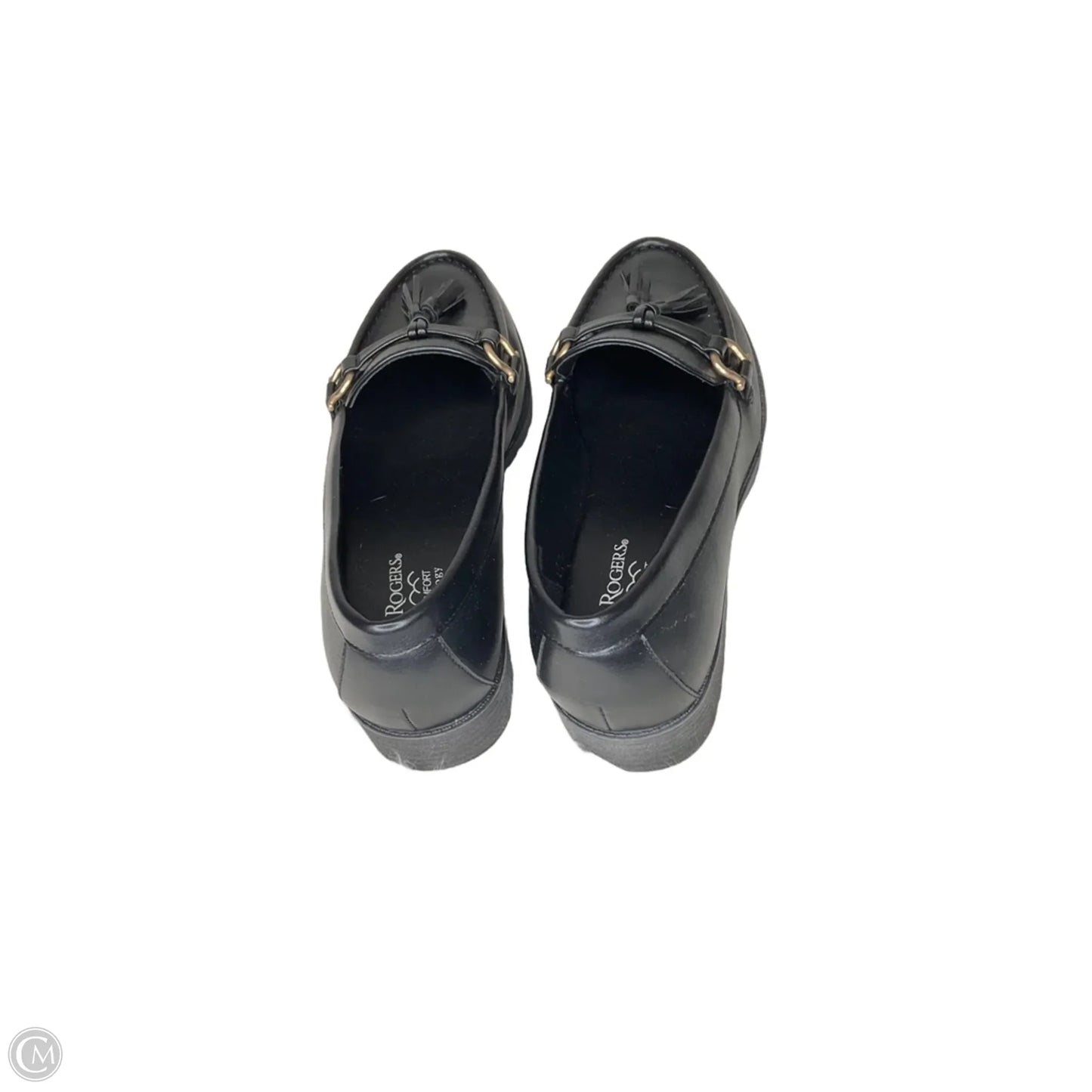 Shoes Heels Block By Kim Rogers In Black, Size: 8.5