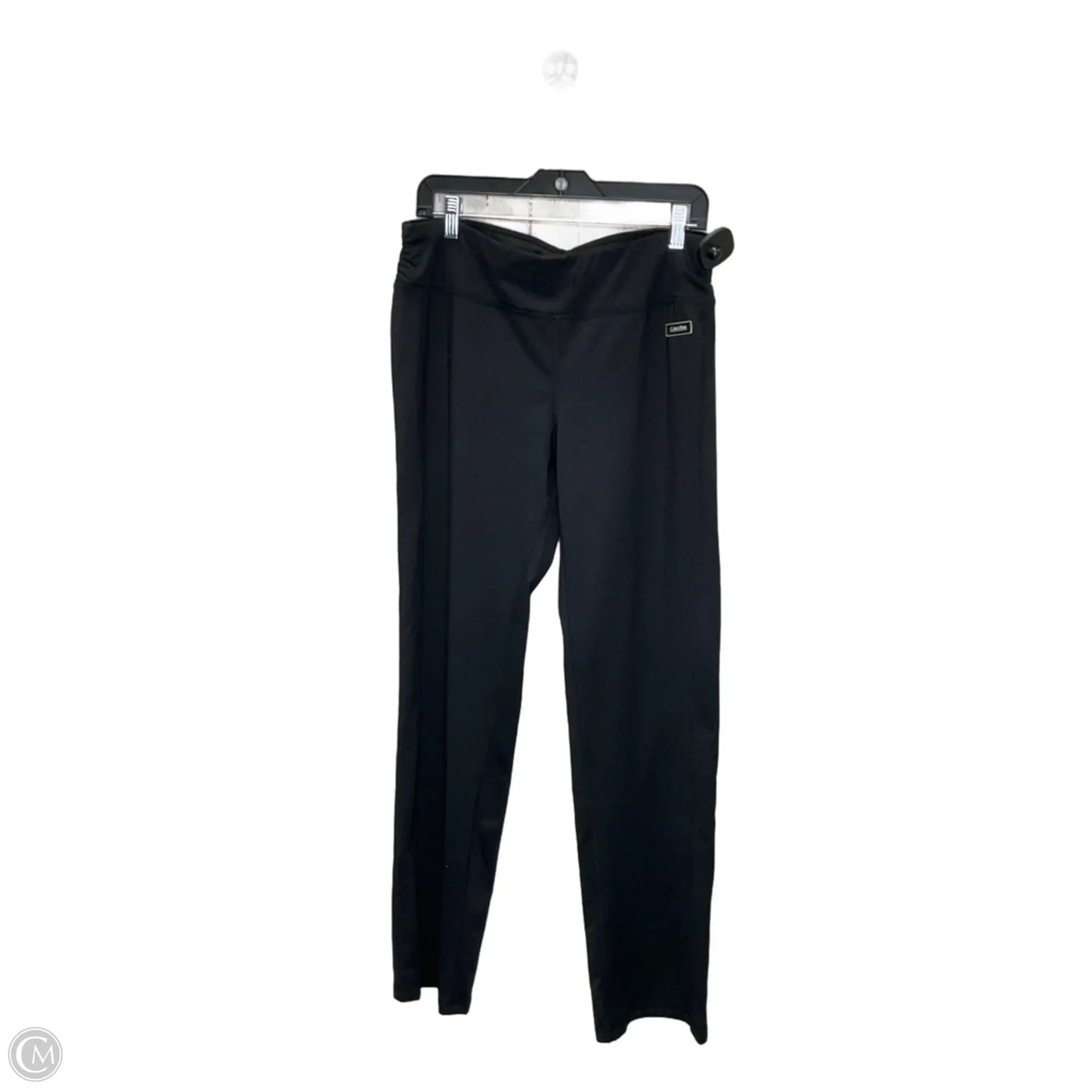 Athletic Pants By Calvin Klein In Black, Size: M