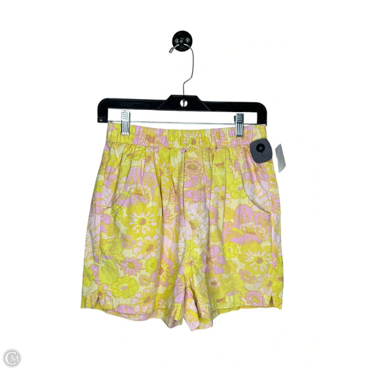 Shorts By Free People In Yellow, Size: Xs