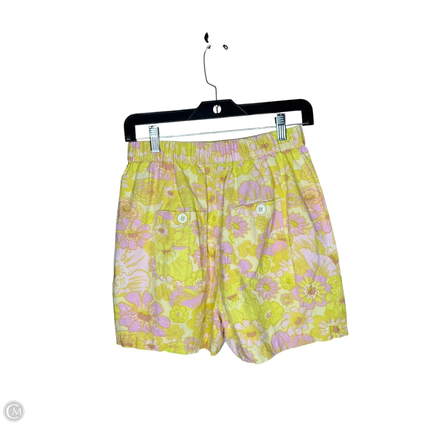 Shorts By Free People In Yellow, Size: Xs