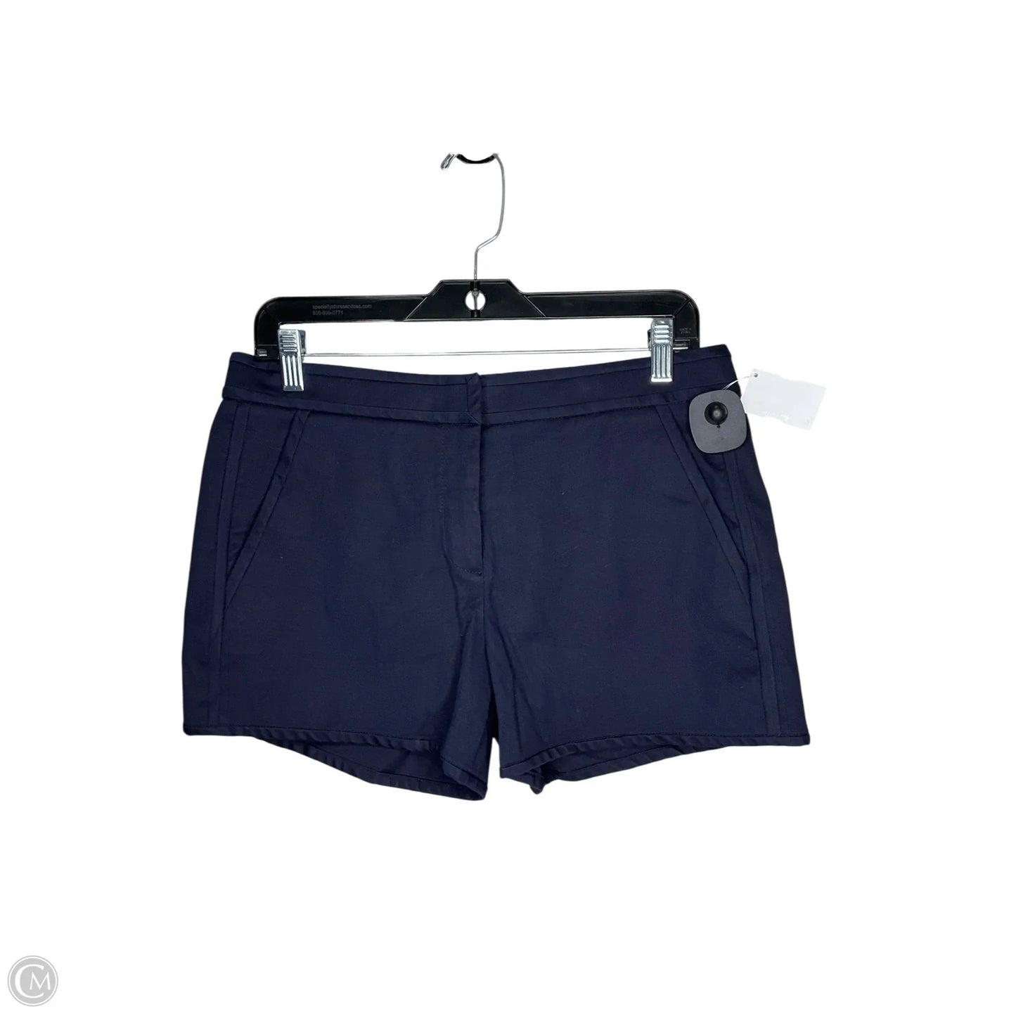 Shorts Designer By Tory Burch In Navy, Size: 8