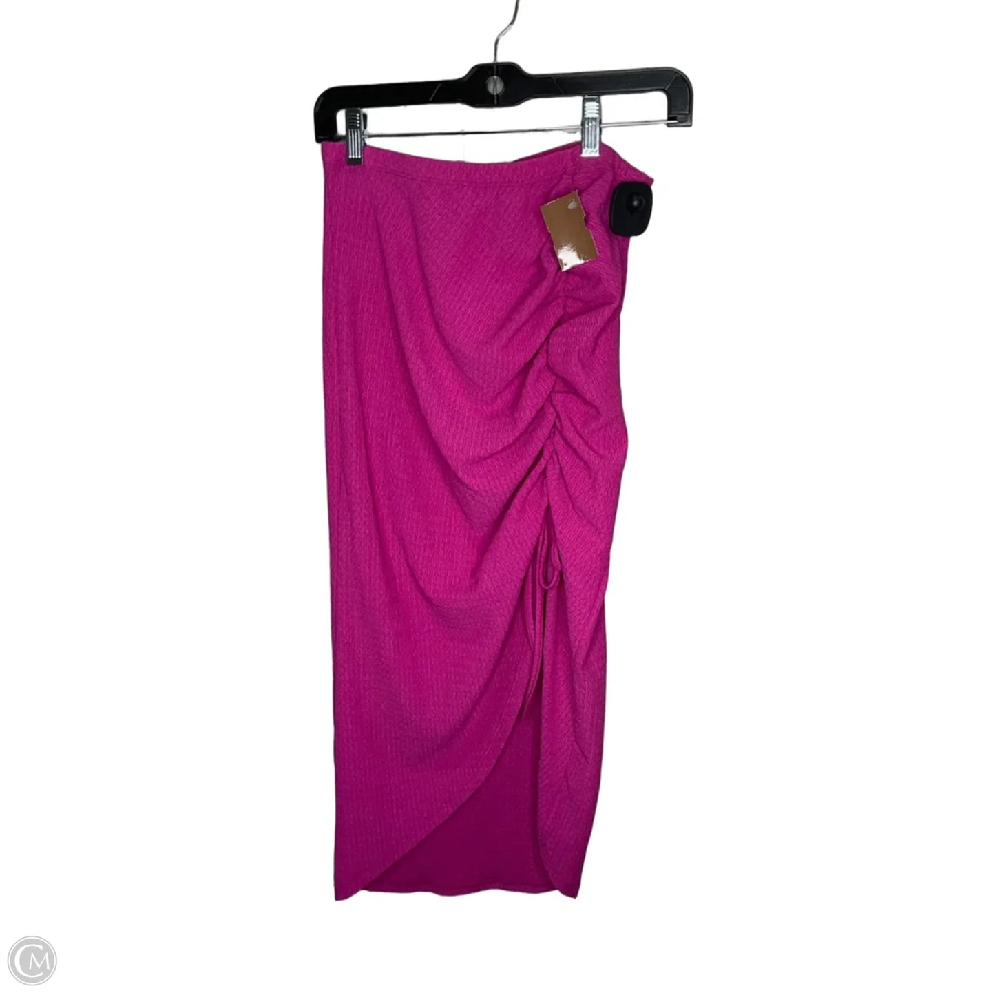 Skirt Midi By Cider In Pink, Size: L