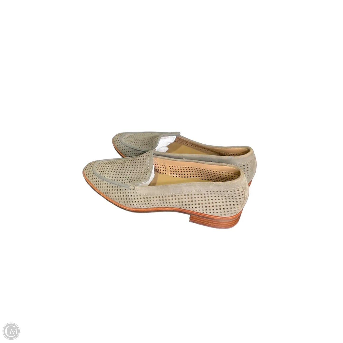 Shoes Flats By Clothes Mentor In Grey, Size: 8
