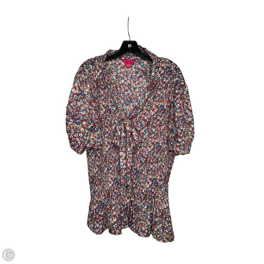 Top Short Sleeve By Sunny Leigh In Floral Print, Size: 3x