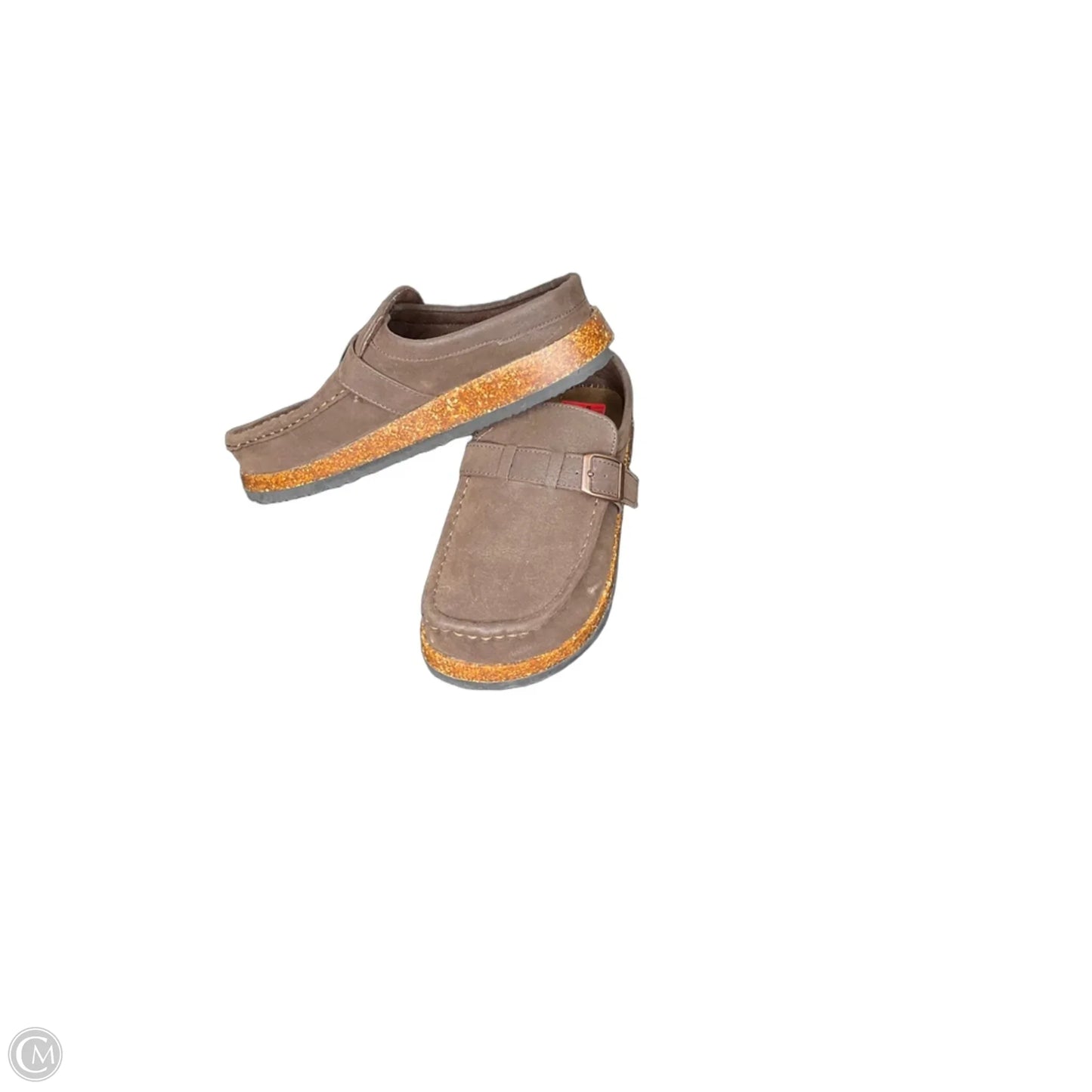 Shoes Flats By Clothes Mentor In Brown, Size: 7