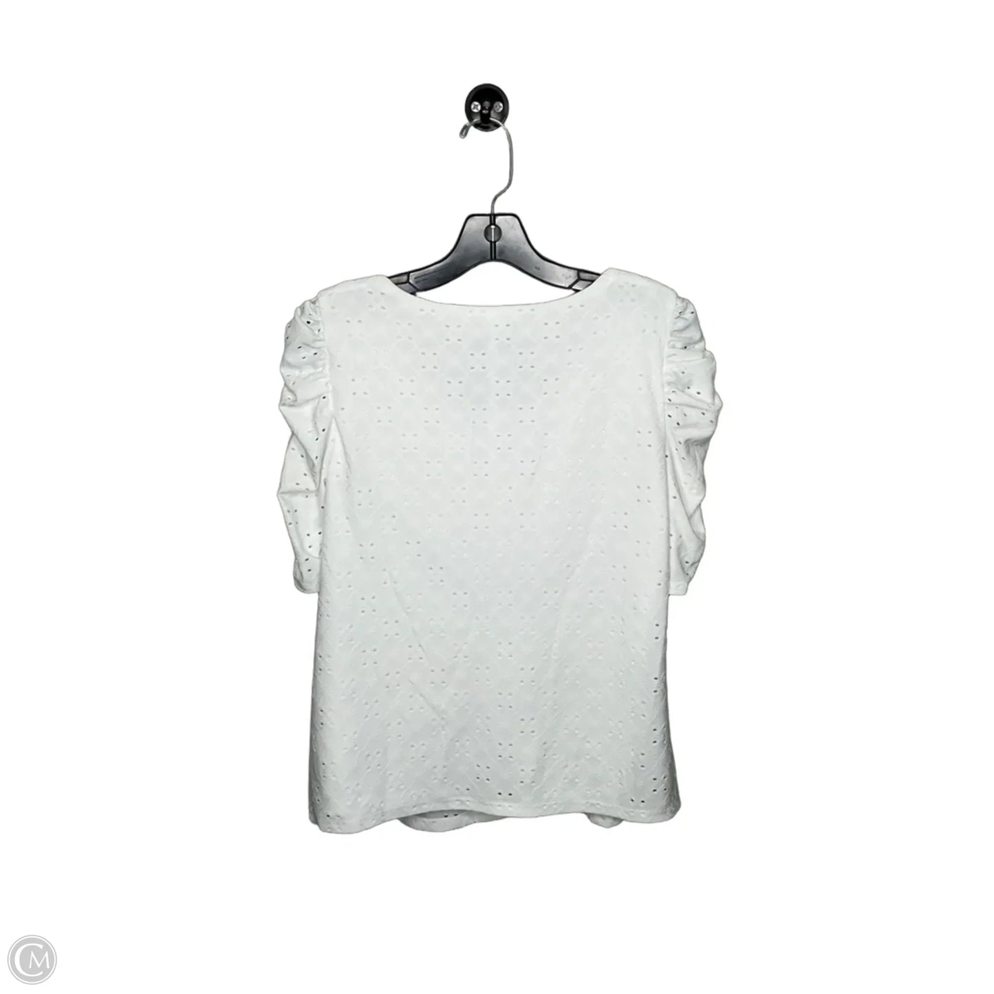 Top Short Sleeve By Maurices In White, Size: M