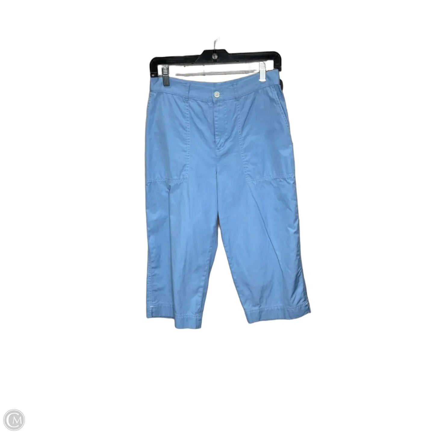 Pants Cropped By Lauren By Ralph Lauren In Blue, Size: 4p