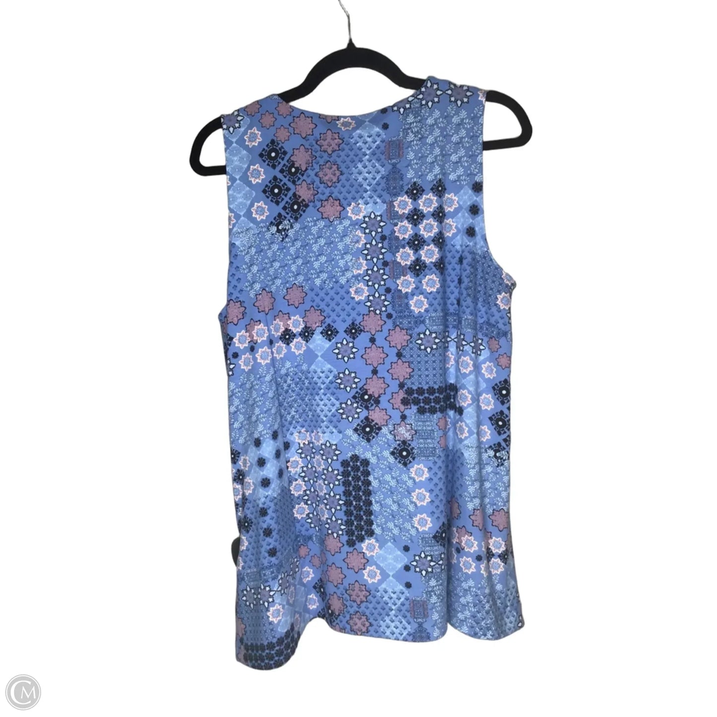 Top Sleeveless By J. Jill In Blue, Size: L