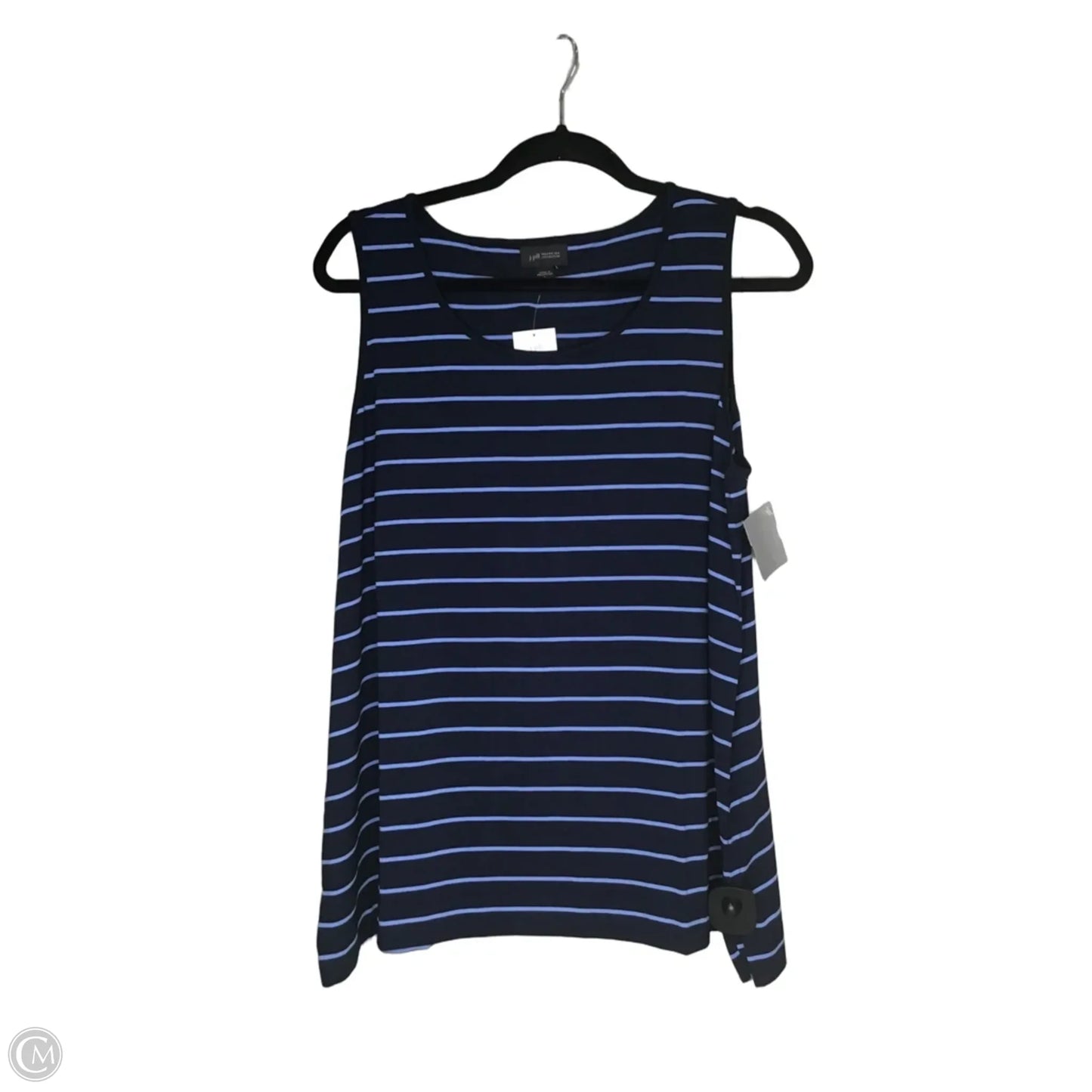 Top Sleeveless By J. Jill In Navy, Size: L
