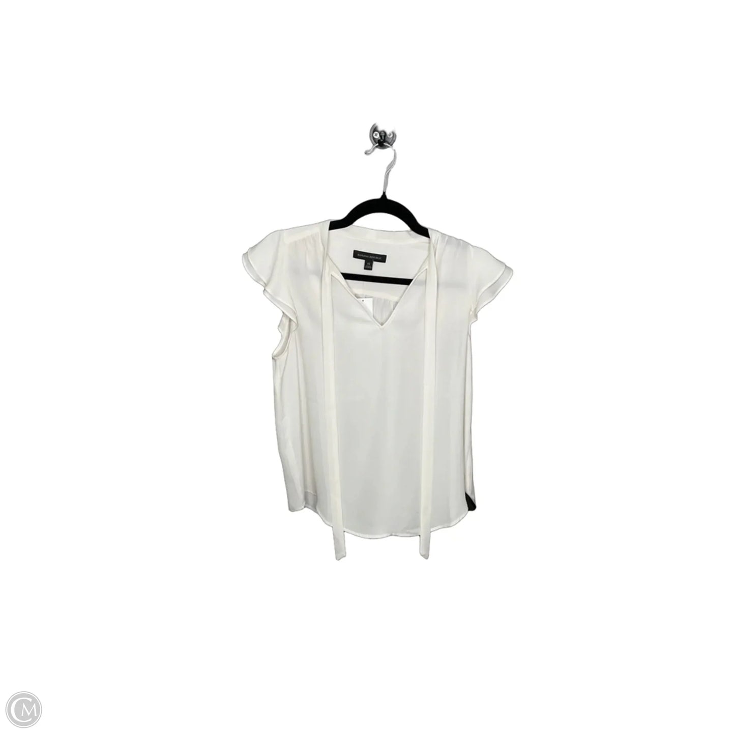 Top Sleeveless By Banana Republic In White, Size: Xs