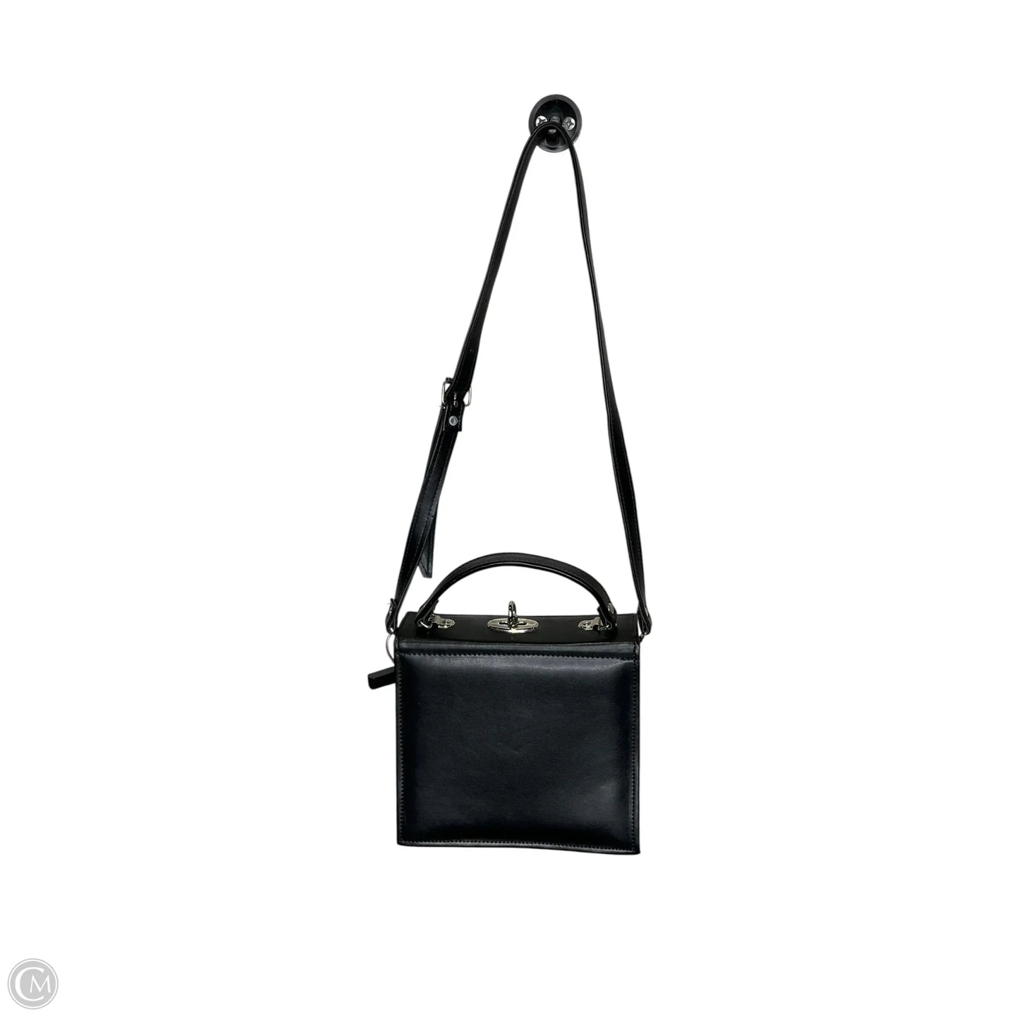 Handbag Leather By Clothes Mentor, Size: Medium