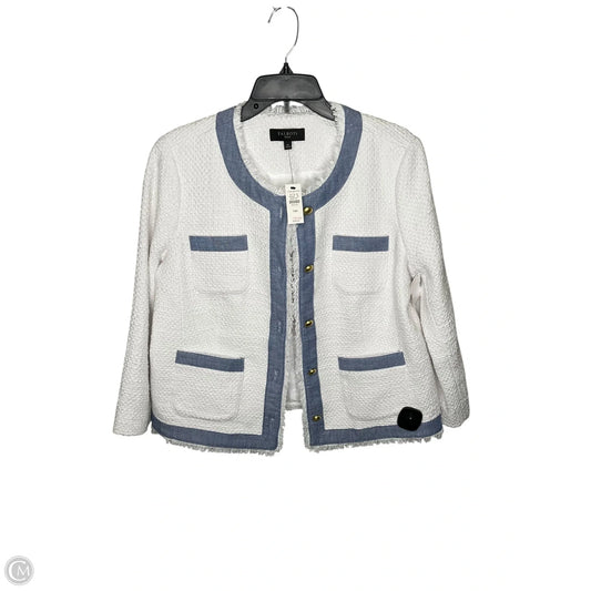 Blazer By Talbots In White, Size: 14p